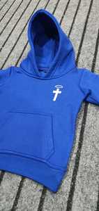 Conjuntos de Ropa Deportiva con Capucha para Niños, Felpa, Lavado Ácido, Alta Calidad, Invierno, Cálido, 100% Algodón, 6-15 Años - Product Image 6