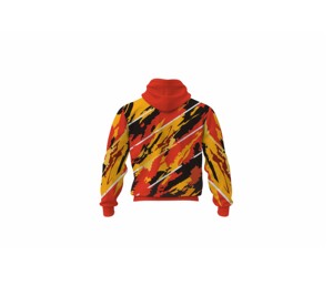 Sudadera con Capucha Personalizada OEM, Sublimada, con Cierre Completo, de Poliéster, para Gimnasio - Product Image 2