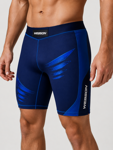 Pantalones Cortos de Compresión WABSON SPORTS para Hombre, Corte Regular, 100% Poliéster, Absorben la Humedad, Transpirables, de Secado Rápido, para Artes Marciales Mixtas - Product Image 6