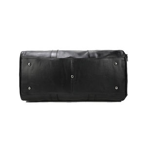 Bolsa de Viaje Personalizada de Cuero para Deportes, Gimnasio, Fin de Semana, Viajes Cortos, Bolsa de Lona de Cuero Personalizada para Hombre - Product Image 3