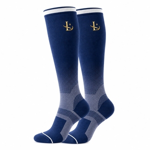 Chaussettes de compression respirantes pour le sport, tissu extensible de qualité supérieure, ajustement confortable et flexible, adaptées à la course à pied, à l'entraînement et au fitness - Product Image 3