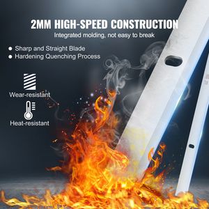 Lame per Pialle da Legno HSS da 13 Pollici, Durevoli HRC55-60, Facile Installazione con Fori Pre-Forati - Product Image 3