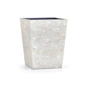 Ensembles de salle de bain en nacre blanche en gros – Distributeur de savon durable en nacre, ensemble d'accessoires de salle de bain de luxe, commande en gros, décoration - Product Image 5