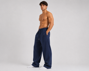 Pantalones deportivos extragrandes, súper suaves y cómodos, pantalones jogger holgados de felpa, estilo casual, corte holgado, ropa urbana, cintura elástica, pantalones personalizados - Product Image 4