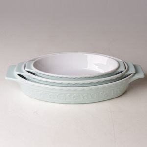 Cazuela Moderna Minimalista para Hornear, Apta para Horno, de Vidrio, para Lasagna, de Cerámica para Uso Diario - Product Image 4