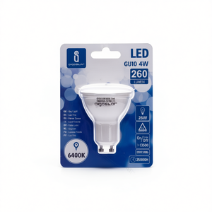 Nuova Lampadina LED A5 GU10 a Risparmio Energetico 260W 6400K, Sorgente Luminosa ad Alte Prestazioni - Product Image 2