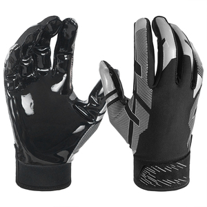 Guantes de Fútbol Americano Hechos a Medida, Colores y Logotipo Personalizados del Equipo, Guantes de Receptor, Servicio OEM para Importadores y Distribuidores - Product Image 1