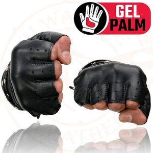 Guantes de Cuero Negro Vintage de Alta Calidad al por Mayor, Unisex, para Conducir y Gimnasio, de Cuero Genuino Suave, Ajuste de Alto Rendimiento - Product Image 3