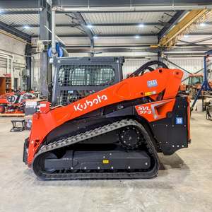 Kubota SVL97 3 Skid Steer Loader With Forestry <b>Mulcher</b> Compact Track System Heavy Duty Hydraulic Performance - Product Image 3