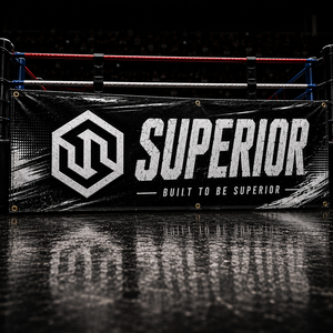 New Superior International High Quality Custom Boxing Ring Side <b>Banner</b> for Professional Events and Sponsorship Advertising - Product Image 1