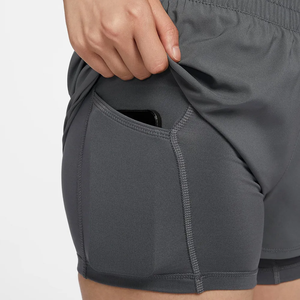 Shorts de sport pour femmes, coupe ajustée, imperméables, respirants, à séchage rapide, taille haute, pour la course à pied, la gym, le yoga, la remise en forme, nouveaux - Product Image 2