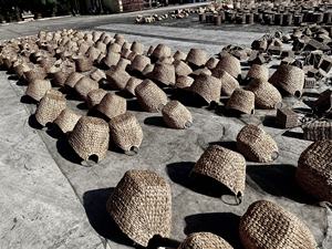 Cesta de almacenamiento de jacinto de agua tejida a mano, fabricante de Nhat Minh, accesorios de cocina y lavandería hechos a mano al por mayor - Product Image 5