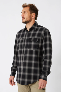 Chemise-veste décontractée en flanelle brossée à carreaux, teinte en fil épais, pour homme, personnalisable, vente en gros 2026 - Product Image 6