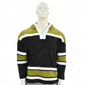 Sweat-shirt de hockey personnalisé |   Lacets de skate |   Sweat-shirt en molleton 100 % coton épais, style streetwear, nouveau design 2026 - Product Image 4