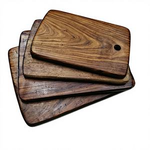 Produit très vendu, planche à découper artisanale en bois d'acacia, planche à fromage, fabrication directe, passe au lave-vaisselle - Product Image 3