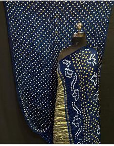 Sari Bandhani Puro de la India - Product Image 3