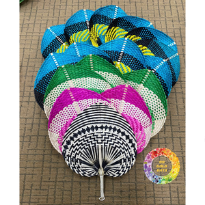 Abanico Plegable Artesanal de Bambú Natural Ecológico al por Mayor, Arte Popular, Refrescante para el Verano, Clásico Tradicional, Publicitario - Product Image 3