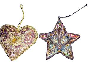 Adorno Navideño Cuadrado Sólido Hecho a Mano de Alta Demanda, Set Colgante Dorado con Purpurina para Decoración del Hogar, Disponible a Buen Precio - Product Image 6