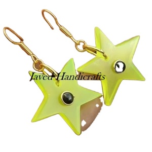 ต่างหูเรซินเครื่องประดับหรูหรารูปดาวสำหรับผู้หญิงเครื่องประดับที่ทันสมัยเรซิ่นอีพ็อกซี่แหวนงานฝีมือต่างหูดีไซน์ที่ไม่ซ้ำกัน - Product Image 1