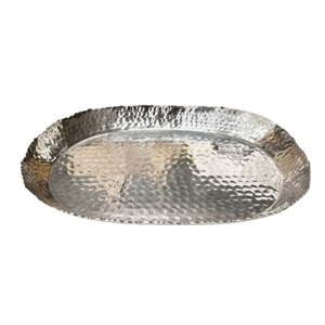 High Quality <b>Metal</b> Serving Tray Silver Finished <b>Metal</b> Chocolate Tray For Dessert Presentation Wedding Dining Table - Product Image 3