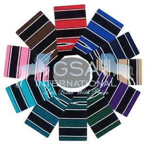 Couverture de selle occidentale en acrylique de qualité supérieure 32x64 Navajo Design Tapis d'équitation au meilleur prix de gros - Product Image 6