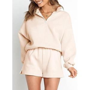Ensemble de survêtements pour femmes Performance Activewear, sweat-shirts et shorts, respirant, anti-transpiration, pour la gym et le sport - Product Image 4