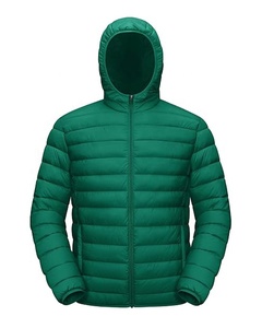 Chaqueta de Invierno Transpirable para Hombre, Chaqueta Acolchada con Cuello Alto de Lona, Logotipo Frontal, Secado Rápido, Color Personalizado - Product Image 2