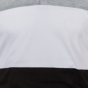 Polo à manches courtes en tricot color-block pour homme, style décontracté, design uni, boutons sur le devant, faible MOQ, polos pour homme - Product Image 2