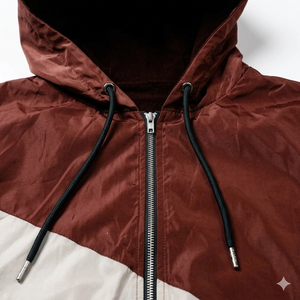 High Quality Custom New Arrival Lightweight Nylon Windbreaker Fitness Hooded <b>Jacket</b> Zipper Printed Casual Outdoor <b>Summer</b> Wear - Product Image 6
