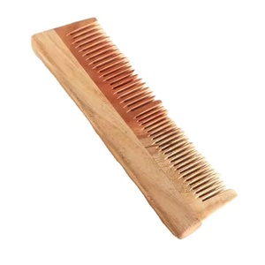 A-One Diseño y calidad Peine de madera con mango para cabello grueso Mejor precio Fabricante Producto Peine de madera para salón de belleza - Product Image 6