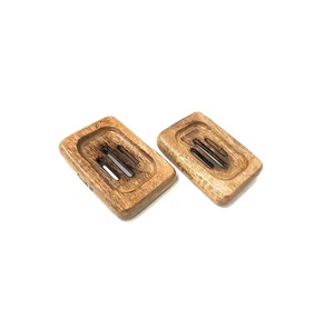 Hot Selling Wood <b>Soap</b> <b>Dish</b> <b>Holder</b> European Design Creative Design Storage Box Vintage Design Durable Handmade Bathroom Decor - Product Image 1