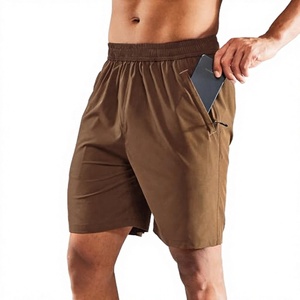 Pantalones Cortos Deportivos para Hombre, MOQ Bajo, Elásticos, con Cordón, Tejido de Punto, Estampado Medio, Secado Rápido y Transpirables - Product Image 2