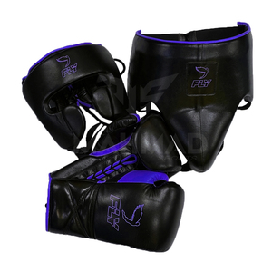 Ensemble de boxe Fly de pointe, neuf, imprimé, pour entraînement et sparring, en cuir professionnel sur mesure, super confortable, dernier modèle - Product Image 4