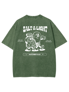 T-shirt en coton surdimensionné imprimé avec logo personnalisé, col rond, manches courtes, impression en relief, jersey respirant, haut tricoté pour homme - Product Image 2