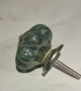 Boutons de meuble ronds et poignées de tiroir en résine incrustée, faits à la main, motif ange, pour armoire, placard, cuisine, vente en gros, artisanat - Product Image 3