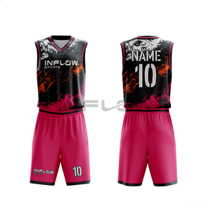 Uniforme de Baloncesto Personalizado de Alta Calidad, Transpirable, que Absorbe la Humedad, con Logotipo Personalizado para Hombre - Product Image 3