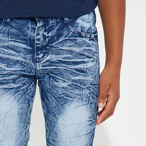 Design streetwear / Service de conception OEM avec logo personnalisé, look sur mesure, vêtements décontractés, coupe ajustée, jeans décontractés pour garçons avec un style moderne - Product Image 3