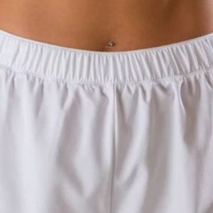 Shorts de course blancs pour femmes, légers, à séchage rapide, pour la salle de sport, l'entraînement, le fitness, les vêtements de sport - Product Image 6