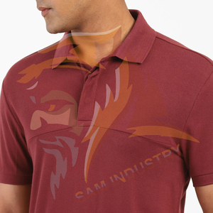Chemises Polo pour Hommes de Haute Qualité Fabriquées Professionnellement Nouvelle Arrivée 100% Coton Écologique Personnalisable - Product Image 4