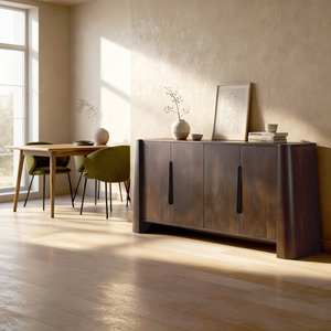 Buffet en bois de mangue foncé Vandana Stellar Lunaris - Product Image 1