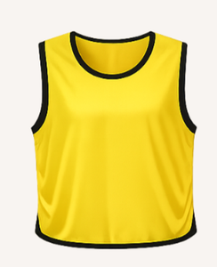 Venta al por mayor de alta calidad número personalizado ropa de fútbol equipo deportes entrenamiento chaleco camiseta de fútbol con Baberos cómodos - Product Image 3