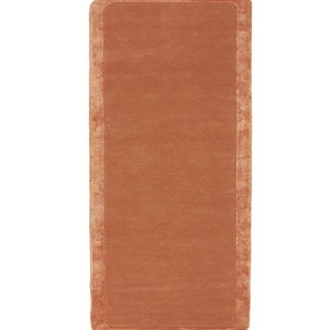 Tapis rectangulaire de luxe en peluche pêche, doux, en viscose et laine, moderne, pour salon et chambre, tapis d'intérieur confortable, décoration minimaliste - Product Image 6