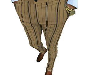 RABUSH SPORTS 2026 Pantalones Casuales de Vestir para Hombre, Diseño Elegante y Ecológico para Invierno, Corte Ajustado, 100% Lona de Algodón - Product Image 1