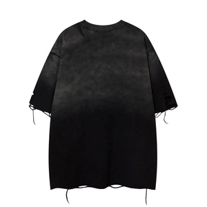 Custom Front <b>Blank</b> Street Wear Oversized Drop Shoulder High Quality Printed Heavy <b>Weight</b> 100% Cotton Eco-Friendly Solid Unisex - Product Image 3