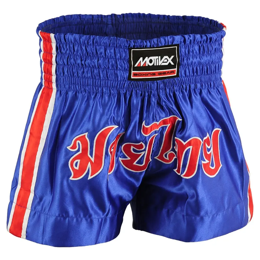 All'ingrosso Muay Thai Boxing Shorts da competizione abbigliamento da combattimento allenamento boxe MMA Kickboxing pantaloncini sportivi di arti marziali di alta qualità