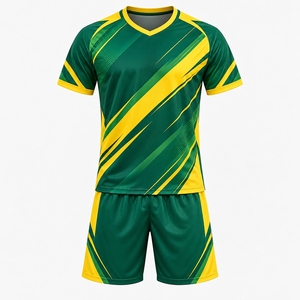 Uniformes de voleibol modernos, camisetas y pantalones cortos que ofrecen comodidad transpirable, diseños elegantes y durabilidad confiable para la competencia. - Product Image 1