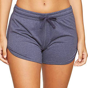 Pantalones Cortos de Felpa 100% Algodón LOGO, 330 g/m², Gruesos, para Invierno, Mujer, Lisos, Casuales, Diseño Clásico Básico, Ropa de Estar por Casa - Product Image 6