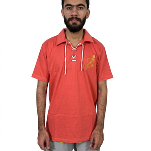 Chemises polo personnalisées, vente directe d'usine, tissu doux, grandes tailles, col rabattu, design personnalisé pour hommes. - Product Image 1