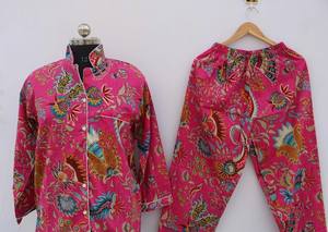 ชุดนอนผ้าฝ้ายพิมพ์ลายสัตว์สำหรับผู้หญิง แบรนด์ Naaz Textile ชุดลำลองใส่สบายสำหรับฤดูร้อน เนื้อผ้านุ่ม ระบายอากาศได้ดี - Product Image 2