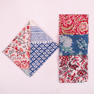 Pañuelos 100% de algodón con diseño bohemio, estilo retro, bandana para adultos, artesanía artesanal para damas - Product Image 3